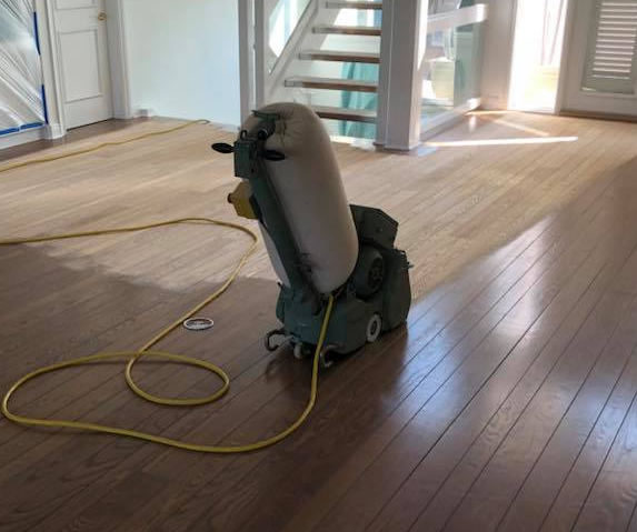 Wood Floor Cleaning with Dirt Dragon